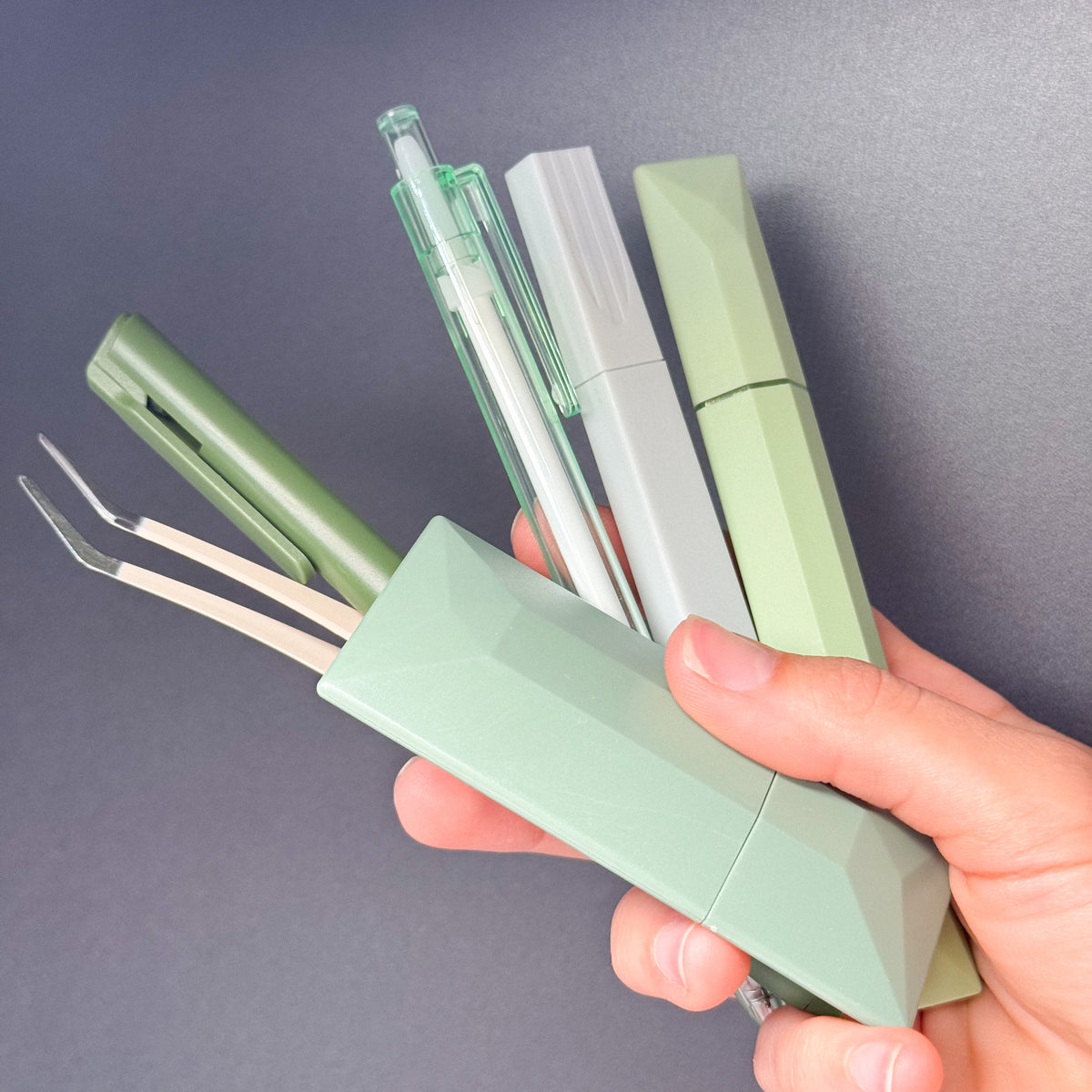 Kit de Journal créatif Melody Garden – Ensemble de scrapbooking et journal intime vert sauge