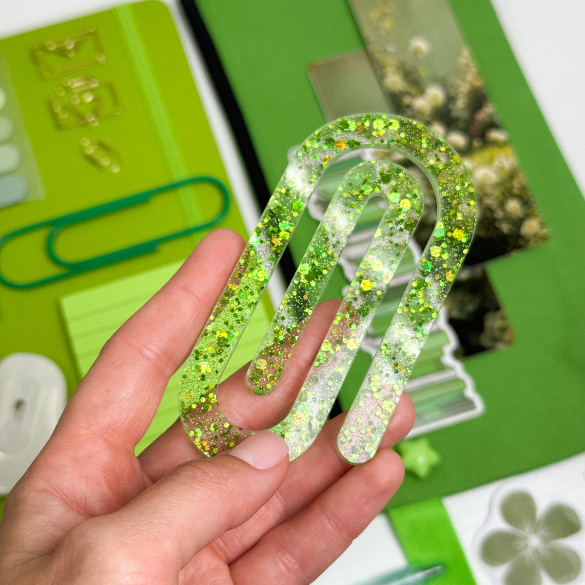 Fresh Green Reader's Stationery Set