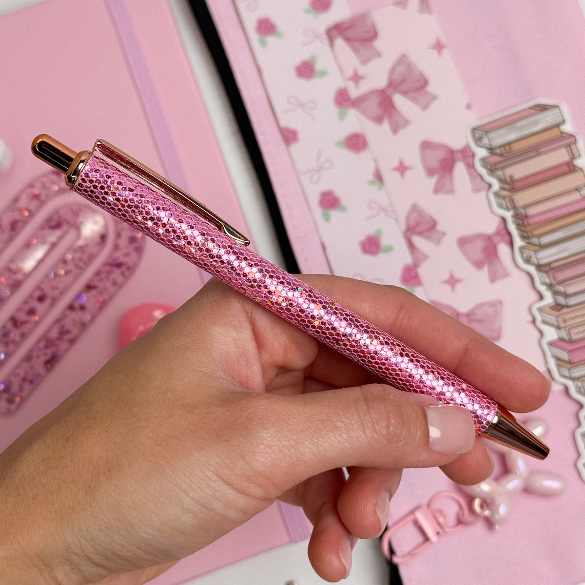 Blush Pink Reader's Stationery Set